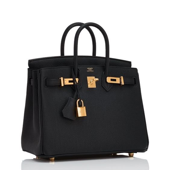 Sac Birkin Classique – Noir & Or