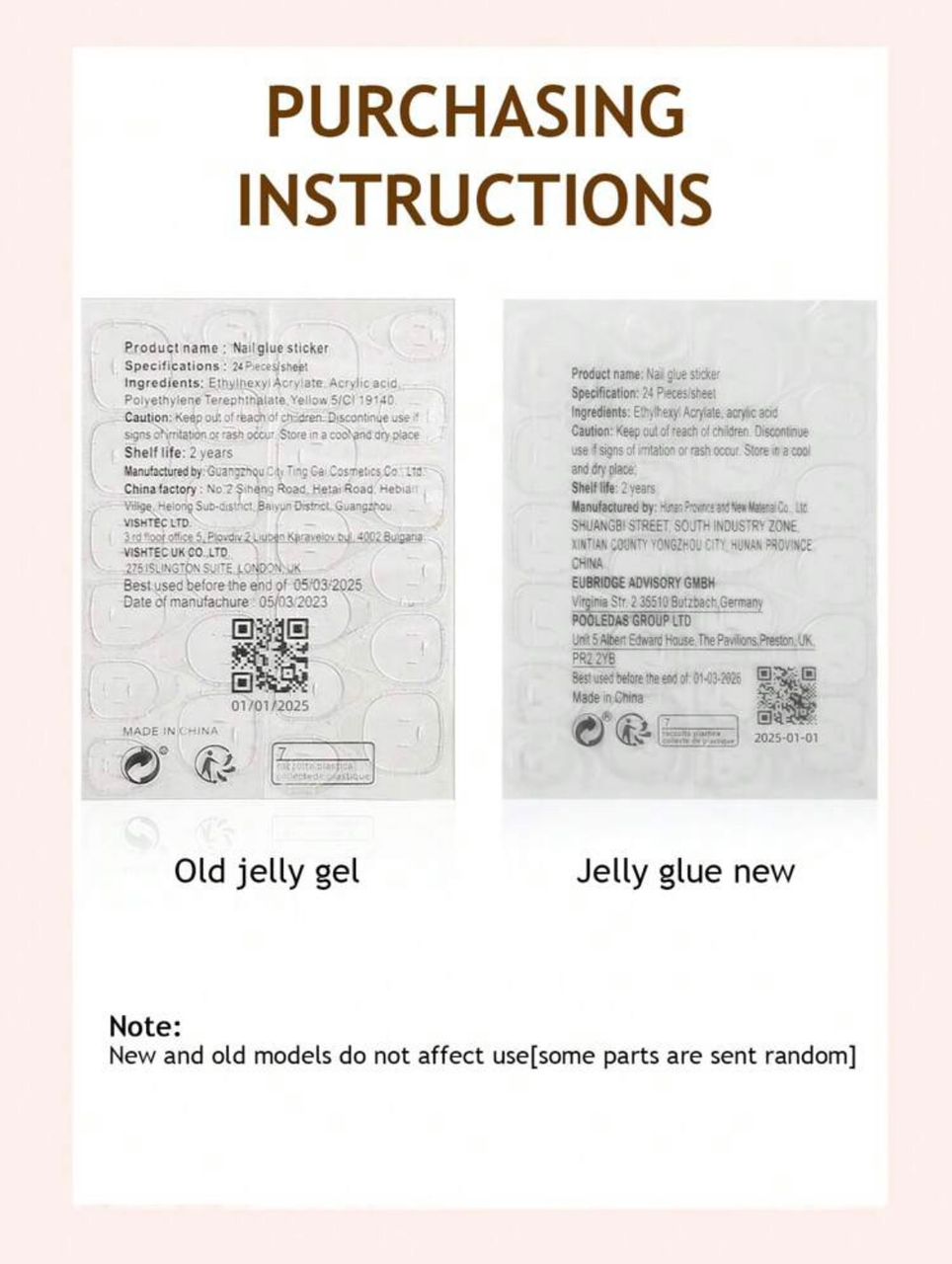 PRESS-ON NAILS STILETTO – FRENCH TIP GOLD DESIGN