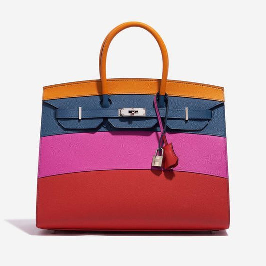 Sac Birkin Rainbow – Edition Colorblock